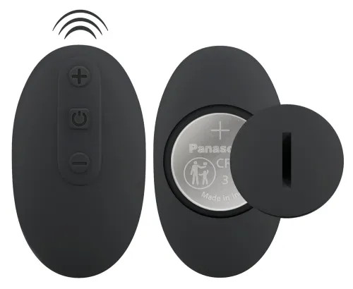 black velvets rc - system anatomiczny z pierścieniami i pilotem, czarny na Arena.pl