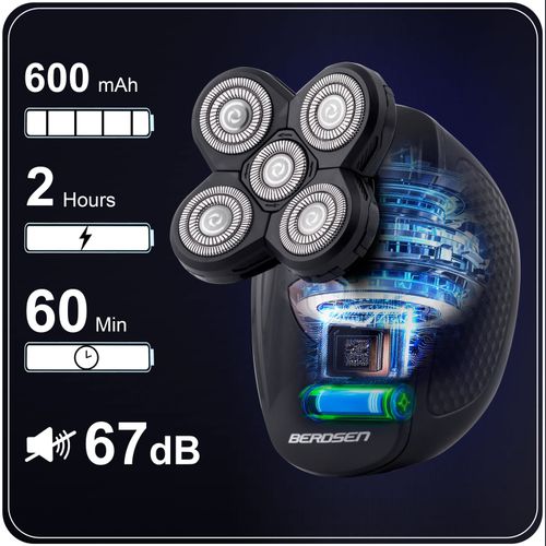 Golarka elektryczna Berdsen BD-265 czarna na Arena.pl