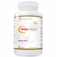 VITACHOLINE 300mg Dobra Pamięć Cholina Układ Nerwowy Produkt Vege 90 kap