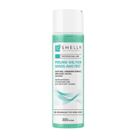 SHELLY Peeling do rąk i stóp - aloes, ekstrakt z mięty i kwasami AHA 200ml