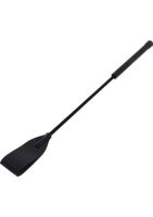 crop flapper whip black