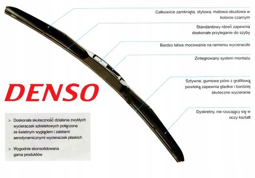 DENSO WYCIERACZKI HYBRYDOWE TOYOTA COROLLA E14 E15 na Arena.pl