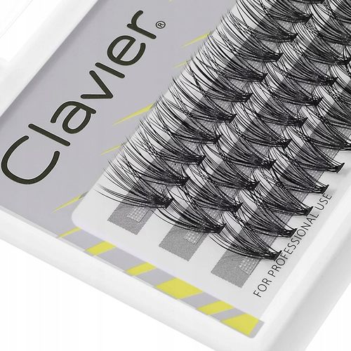Clavier Rzęsy Kępki BeDU2O DoubleVolume 10mm 0,10B na Arena.pl