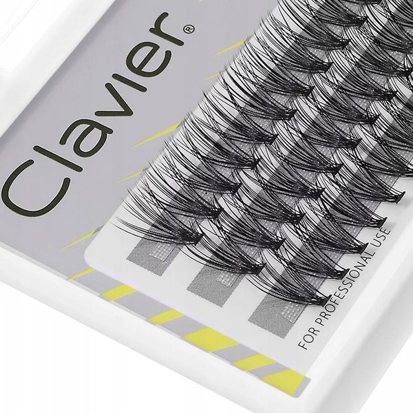 Clavier Rzęsy Kępki BeDU2O DoubleVolume 10mm 0,10B zdjęcie 3