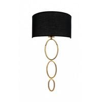 Kinkiet Berella Light Alia BK/GD BL5399