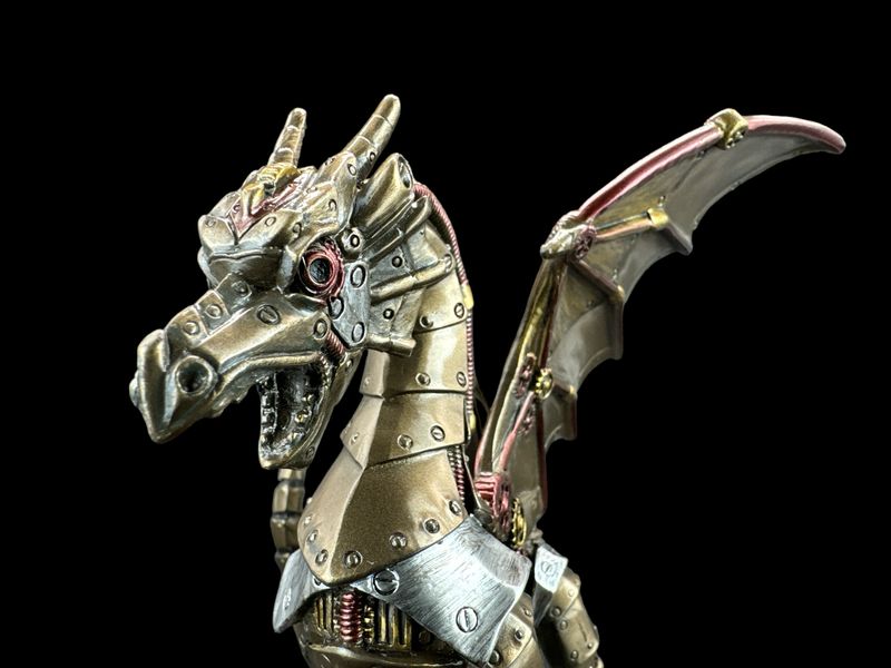 STEAMPUNK - MECHANICZNY SMOK - VERONESE (WU76858A4) zdjęcie 9