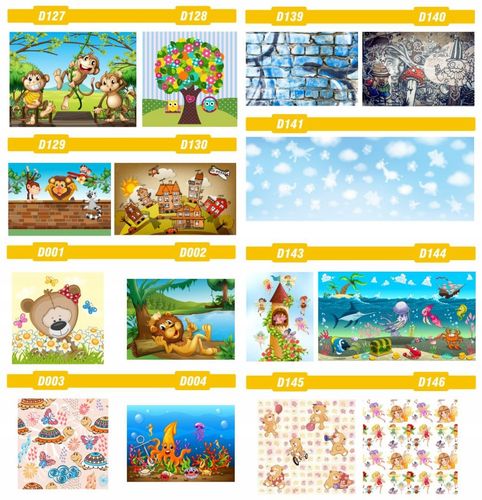 FOTOTAPETA dla dzieci zoo safari żyrafa słoń misiu na Arena.pl