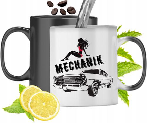 Kubek Magiczny Dla Mechanika Zmieniający Kolor Z Nadrukiem Ze Zdjęciem na Arena.pl