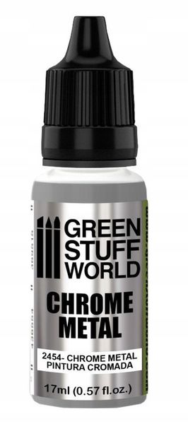 GSW 2454 CHROME METAL PAINT 17ml zdjęcie 4