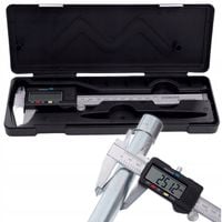 SUWMIARKA ELEKTRONICZNA LCD DWUSZCZĘKOWA 150MM PRECYZYJNA + ETUI