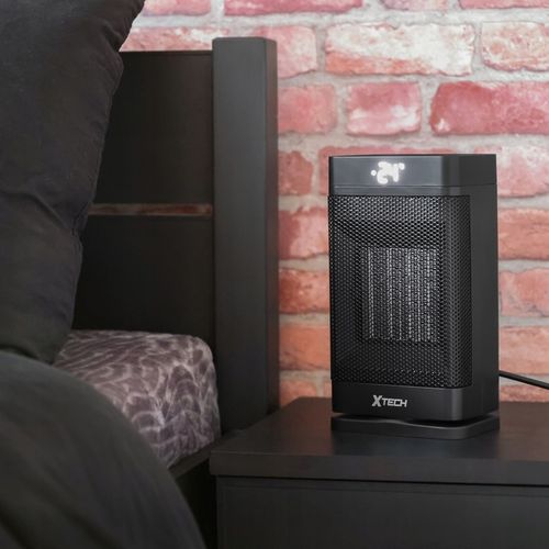 TERMOWENTYLATOR PRZENOŚNY GRZEJNIK FARELKA DO POKOJU Z PILOTEM 1500 W na Arena.pl