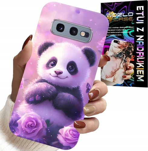 ETUI DO SAMSUNG GALAXY S10E - SŁODKA PANDA WZORY DLA DZIECI + FOLIA na Arena.pl