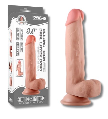 Dildo z elastyczną skórą na Arena.pl