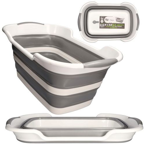 Miska składana miednica wanienka silikonowa duża turystyczna Z na Arena.pl