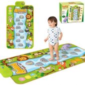 Mata muzyczna dla dzieci dźwiękowa muzyczna taneczna zwierzęta