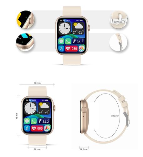 Smartwatch Damski Gravity GT3-6 na Arena.pl