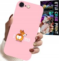 ETUI DO IPHONE ( 6 PLUS ) - ŚMIESZNE WZORY I LOVE YOU PIESEK OBUDOWA