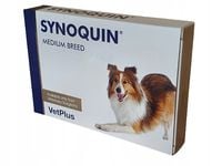 VETPLUS Synoquin - średnie rasy 10-25 kg - 30 tabletek