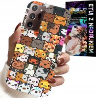 ETUI DO SAMSUNG NOTE 20 ULTRA - PLECKI W SŁODKIE KOTKI, KOTY, OBUDOWA