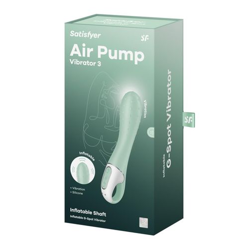 Pompowany wibrator Air Pump Vibrator 3 mint Satisfyer na Arena.pl
