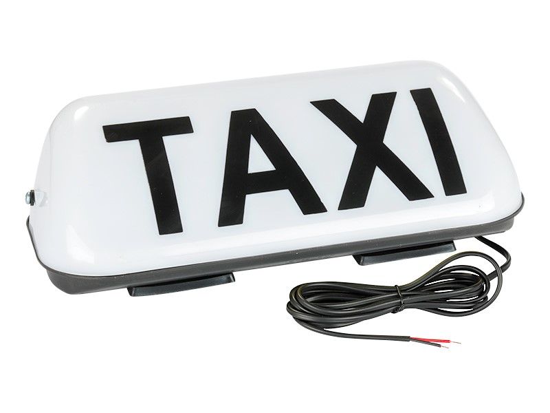 Lampa TAXI LED, biała zdjęcie 1