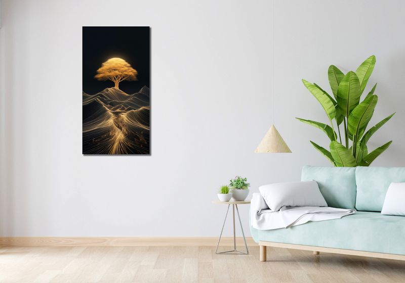 Obraz 50x100cm Drzewo Energii zdjęcie 2