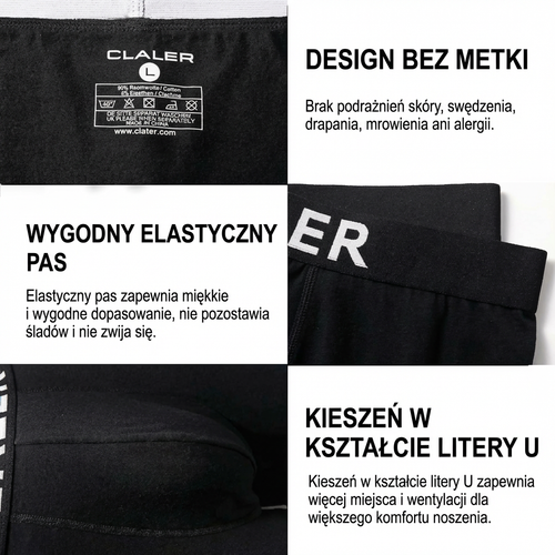 Bokserki męskie 6 sztuk bawełniane wygodne majtki oddychające rozmiar S na Arena.pl