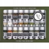 Vallejo: 70.141 - Model Color - Effects - Earth Tones (16 x 18 ml)