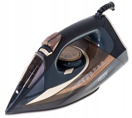Żelazko parowe Camry 3400W 360ml stopa ceramiczna zdjęcie 1