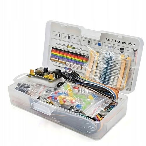 Zestaw Startowy Do Nauki Programowania Komponenty Arduino Uno R3 Z Płytką na Arena.pl