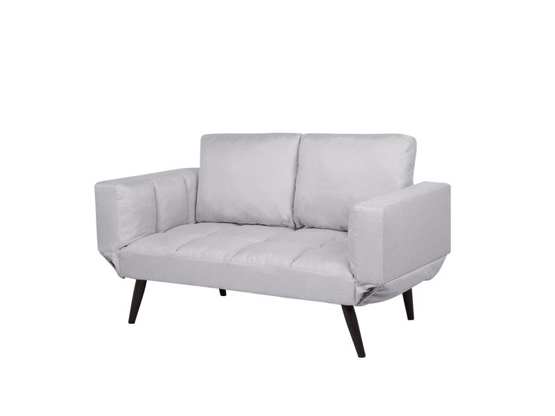 Sofa rozkładana jasnoszara BREKKE zdjęcie 3