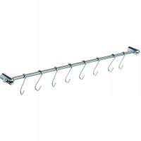 RELING KUCHENNY 54cm chromowany 8 WIESZAKÓW