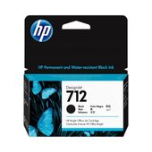 Oryginalny tusz HP 712 czarny (Black) 3ED70A