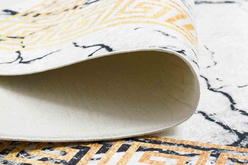 RUG/LU/ARLEN/MARBLE4/WHITE+GOLD/80x150 na Arena.pl