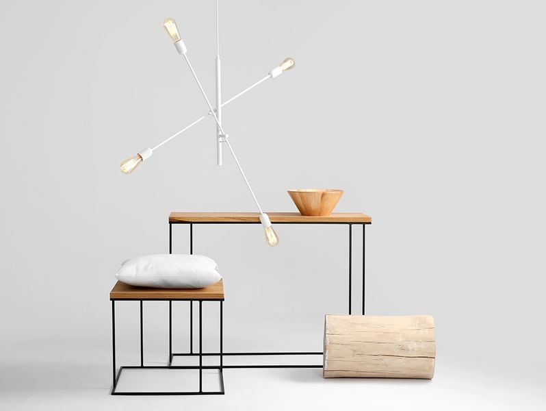 Lampa wisząca TWIGO 4 – biały zdjęcie 4