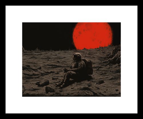 Plakat 20x15cm Samotność w Kosmosie na Arena.pl