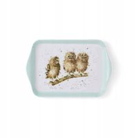 Royal Worcester taca kuchenna tacka do serwowania podstawka podkładka sowy