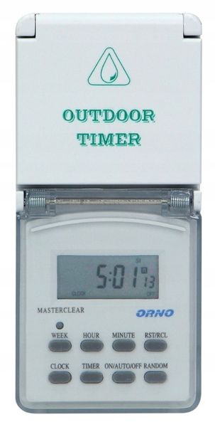 PROGRAMATOR CZASOWY DO GNIAZDA IP44 OR-PRE-432 ORNO zdjęcie 3