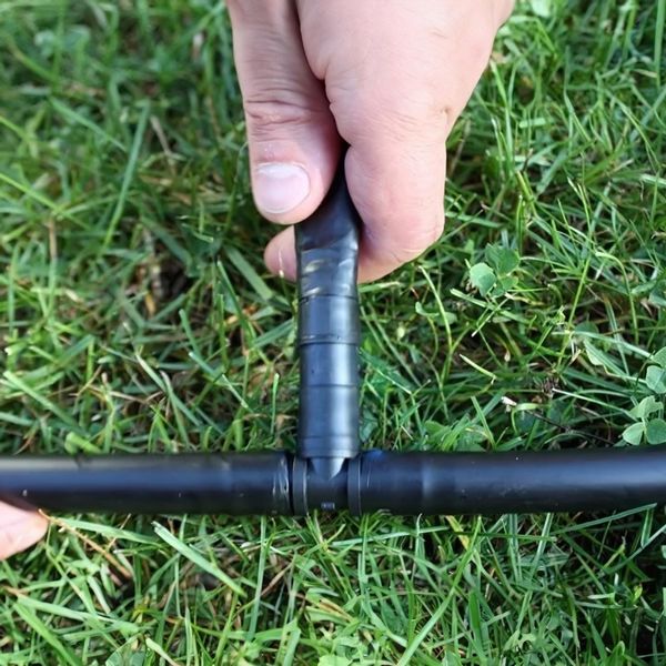 ZESTAW 10X TRÓJNIK ŁĄCZNIK DO LINII KROPLUJĄCEJ WĘŻY RUR WCISKANY WTYK ∅16 zdjęcie 5