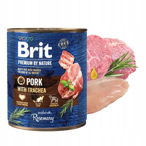 BRIT BY NATURE Karma mokra dla psa mix smaków 12 x 800g ADULT Bezzbożowa na Arena.pl