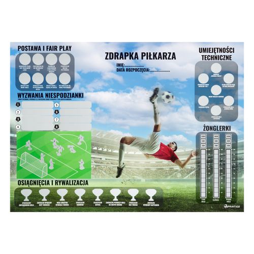 Zdrapka Piłkarza Sprintigo na Arena.pl