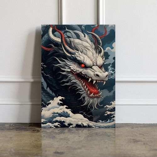 Obraz na płótnie chiński smok 70x100 cm na Arena.pl