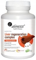 Aliness LIVER REGENERATION Complex DETOX Regeneracja WĄTROBY Ostropest 90k