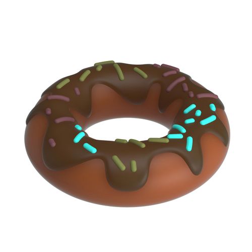 Pretty Love Choco Super Donut Silicone Cock Ring na Arena.pl
