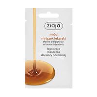 ZIAJA MASKA DO TWARZY ŁAGODZĄCA MIÓD MNISZEK LEKARSKI 7 ML