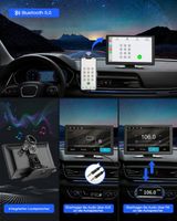 Radio samochodowe Avylet RC07 BLUETOOTH ANDROID AUTO CARPLAY 1-DIN