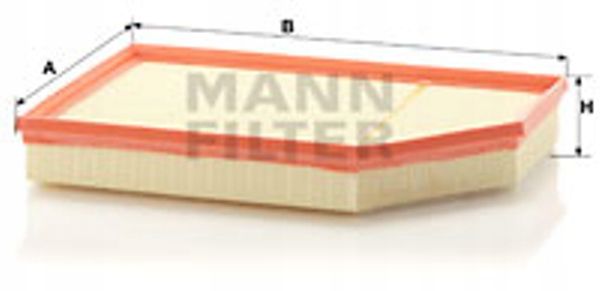 Mann-Filter C 35 177 Filtr powietrza zdjęcie 4