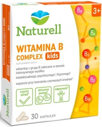 Naturell Witamina B complex kids dla dzieci x30 zdjęcie 1