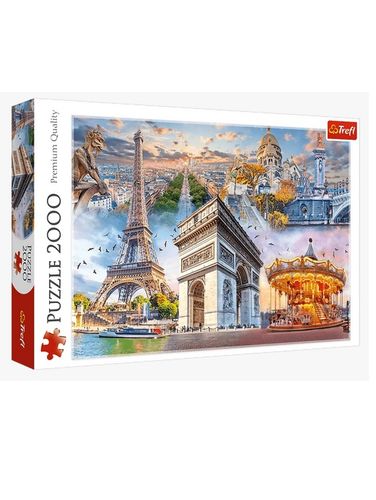 Puzzle 2000 Weekend W Paryżu 27125 na Arena.pl