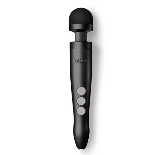 doxy die cast 3r wand massager matte black - kompaktowy masażer na Arena.pl